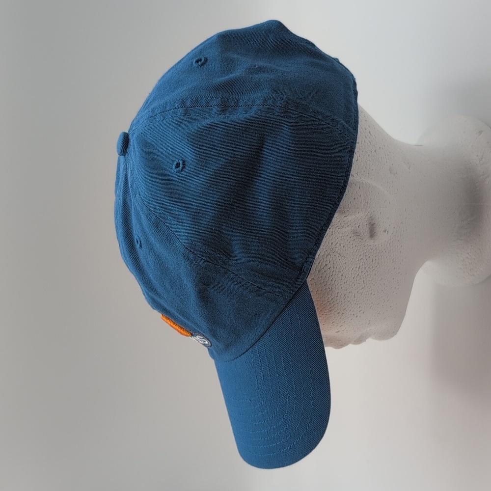 Adidas Climalite Blue Cap with Orange Logo Adjustable Strap - Picture 4 of 8